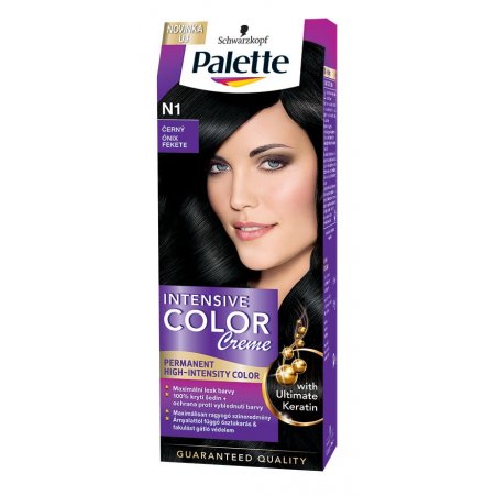 Palette ICC farba na vlasy 50ml N1 Čierna
