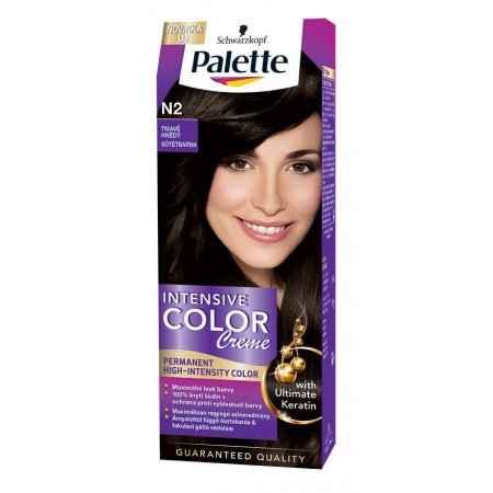 Palette ICC farba na vlasy 50ml N2 Tmavo hnedá