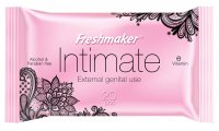 Freshmaker Intimate vlhčené obrúsky 20ks s vitamínom E na intímne použitie