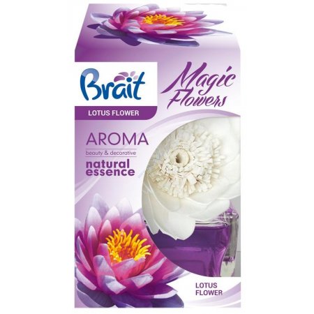 Brait Magic Flower osviežovač vzduchu 75ml Lotus flower