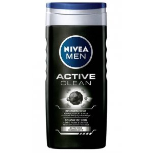 Nivea Active Clean pánsky sprchový gél 500ml  