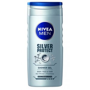 Nivea Silver Protect pánsky sprchový gél 500ml 