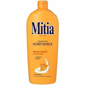 Mitia tekuté mydlo 1l Honey&Milk