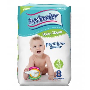 Freshmaker Premium destké plienky 8ks (15-30kg) Junior Plus