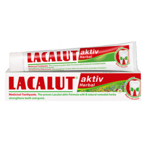 Lacalut zubná pasta 75ml Aktiv Herbal
