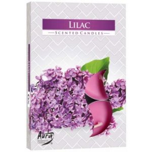Bispol Lilac čajové sviečky 6ks p15-38