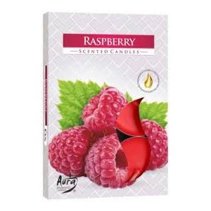 Bispol Raspberry čajové sviečky 6ks p15-42