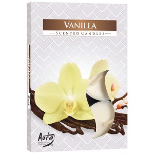 Bispol Vanilla čajové sviečky 6ks p15-67