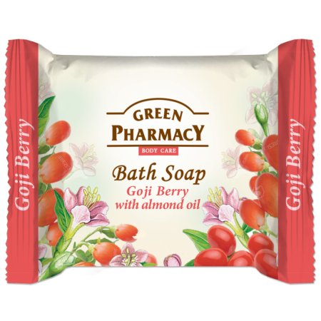 Green Pharmacy Goji Berry with Almond Oil toaletné mydlo 100g 