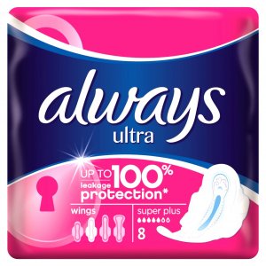 Always Ultra 8ks Super Plus dámske hygienické vložky