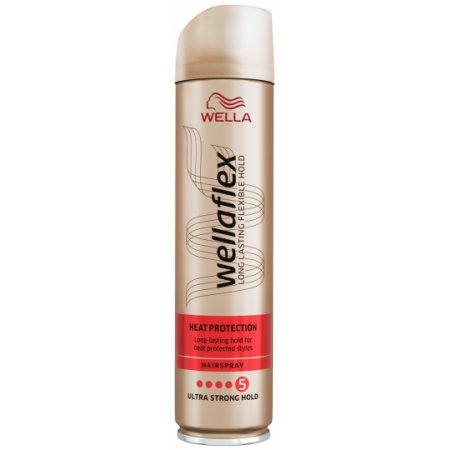 Wellaflex Heat Protection 5 lak na vlasy 250ml 