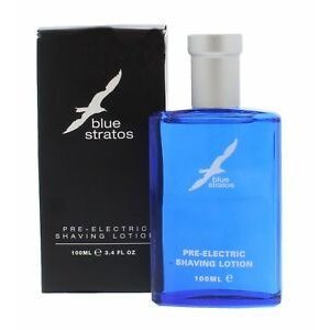 Blue Stratos voda pred holením pre elektrické holenie 100ml