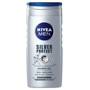 Nivea Silver Protect pánsky sprchový gél 250ml