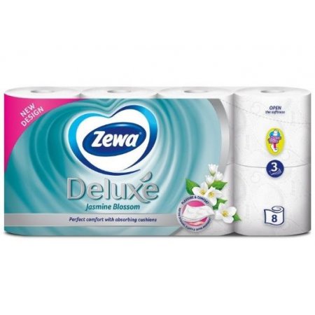 Zewa Deluxe Jasmín toaletný papier 3-vrstvový 8ks 