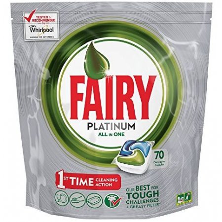 Jar Fairy Platinum All in 1 kapsule do umývačky 70ks
