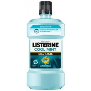 Listerine Zero Cool Mint Mild Taste ústna voda 500ml 