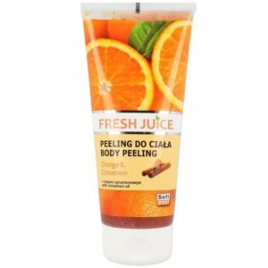 Fresh Juice Orange&Cinnamon telový peeling 200ml