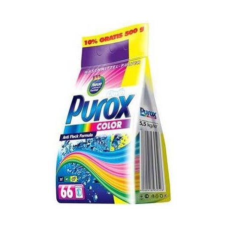 Purox Color prací prášok 5,5kg na 66 praní
