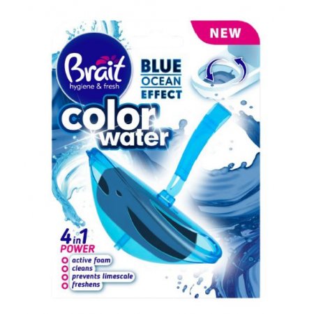 Brait Blue Ocean Color Water 4v1 WC záveska 40g