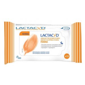 Lactacyd Delicate intímne obrúsky 15ks