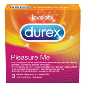 Durex Pleasure Me prezervatív 3ks 