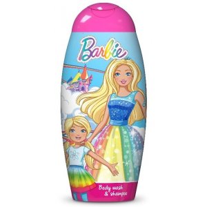 KIDS Barbie sprchový gél a šampón 250ml