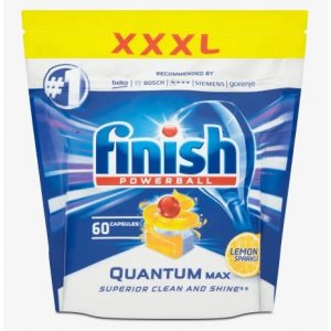 Finish Quantum Max Lemon tablety do umývačky 60ks