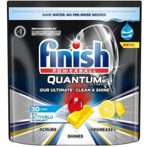 Finish Quantum Ultimate tablety do umývačky 30ks Lemon