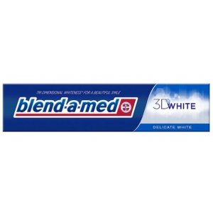 Blend-a-Med 3D White Delicate White zubná pasta 125ml