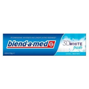 Blend-a-Med 3D White Fresh Cool Water zubná pasta 125ml