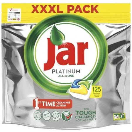 Jar kapsule Platinum All in One Lemon 125ks