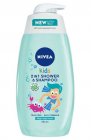 Nivea KIDS sprchový gél a šampón na vlasy 500ml MR