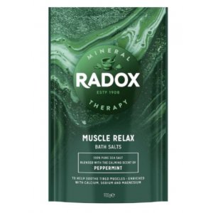 Radox Muscle Relax Peppermint soľ do kúpeľa 900g