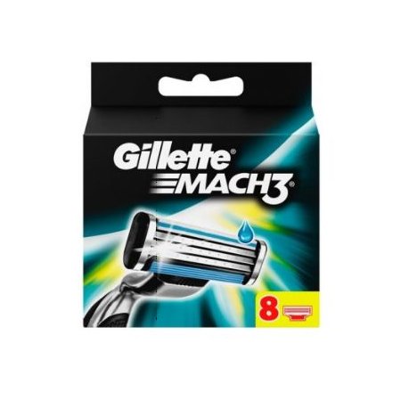 Gillette Mach3 náhradné hlavice 8ks