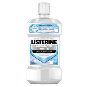 Listerine Advanced White ústna voda 500ml 