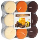 Bispol čajové sviečky 18ks - p15-340 Chocolate - Orange