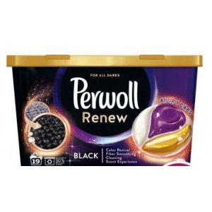 Perwoll Renew Black gélové kapsule na pranie 19ks
