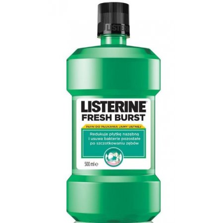 Listerine Fresh Burst ústna voda 500ml