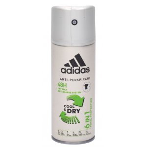 Adidas Cool&Dry 6in1 pánsky deospray 150ml