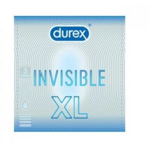 Durex Invisible XL prezervatív 3ks 
