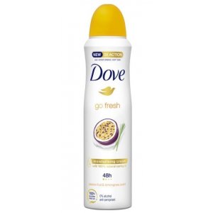 Dove Go Fresh Passion Fruit&Lemongrass dámsky deospray 150ml