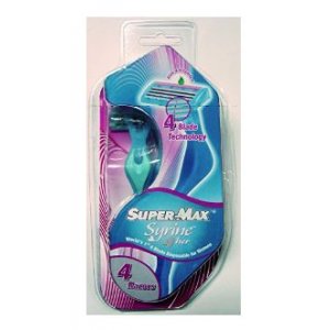 Super-Max SMX 4-britvový dámsky holiaci strojček AZ02 4ks