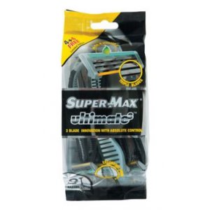 Super-Max SMX Ultimate 3-britvový pánsky holiaci strojček 8ks AT343