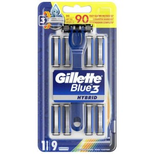 Gillette Blue3 Hybrid hol. strojček + 9 NN