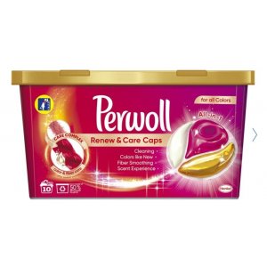 Perwoll Renew Color gélové kapsule na pranie 10ks