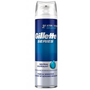 Gillette Series pánsky gél na holenie 200ml Pure&Sensitive