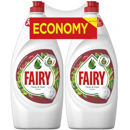 Fairy (Jar) saponát DUO Granat 2x900ml