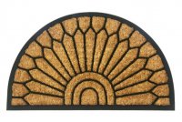 Rohožka EXOTIC kokos, guma 40x60 cm Polkruh