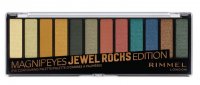 Rimmel MAGNIF´EYES Jewel Rocks Edition kazeta tieňov 12-kusová 14,16g