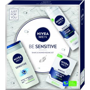 Nivea Be Sensitive pánsky darčekový set 3ks 